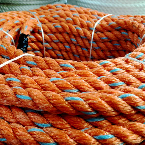 Sogas y Cuerdas.com - Cuerda Polipropileno Naranja 4
